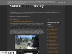 Sites similar to subterraneanhistory.co.uk