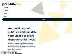 Sites similar to subtitlebee.com