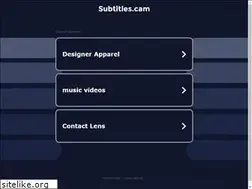 Sites similar to subtitles.cam