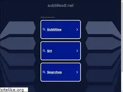 Sites similar to subtitlesdl.net