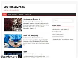Sites similar to subtitlesmasta.com