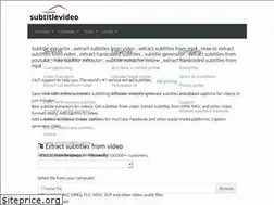 Sites similar to subtitlevideo.com