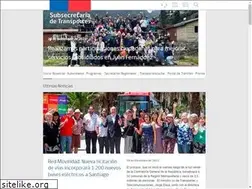 Sites similar to subtrans.gob.cl