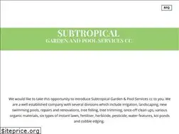 Sites similar to subtropical.co.za