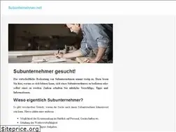Sites similar to subunternehmer.net