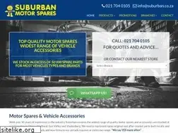 Sites similar to suburban.co.za