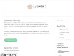 Sites similar to suburbanchurch.com