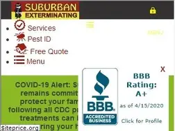 Sites similar to suburbanexterminating.com