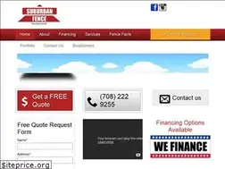 Sites similar to suburbanfenceinc.com