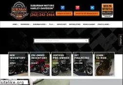 Sites similar to suburbanharley.com