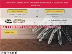 Sites similar to suburbanlockandkey.com