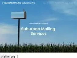 Sites similar to suburbanmailing.com