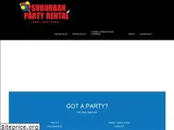 Sites similar to suburbanpartyrental.com