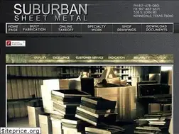 Sites similar to suburbansheetmetal.com