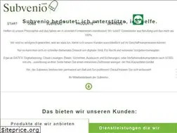 Sites similar to subvenio.de