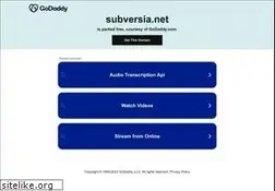 Sites similar to subversia.net
