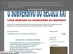 Sites similar to subversivoxxi.blogspot.com