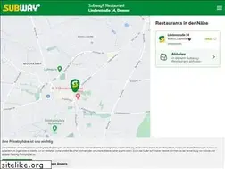 Sites similar to subway-damme.de