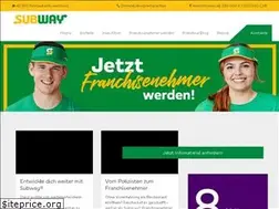 Sites similar to subway-franchise.de