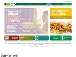 Sites similar to subway.cl