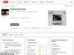 Sites similar to subway.pissedconsumer.com
