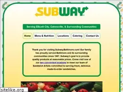 Sites similar to subwaybaltimore.com