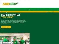 Sites similar to subwayfranchising.com