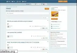 Sites similar to subwaygrocery.com