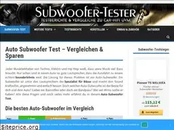 Sites similar to subwoofer-tester.de