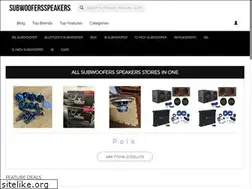 Sites similar to subwoofersspeakers.biz