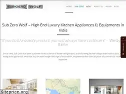 Sites similar to subzero-wolf.co.in