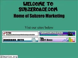 Sites similar to subzeroace.com