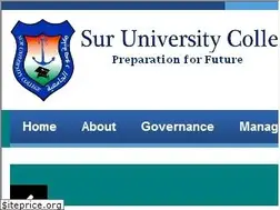Sites similar to suc.edu.om