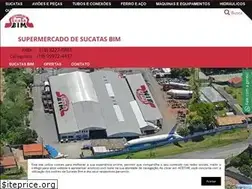 Sites similar to sucatasbim.com.br