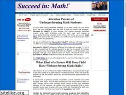 Sites similar to succeedinmath.org