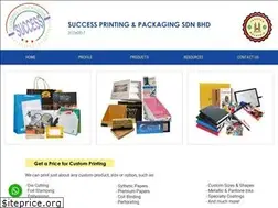 Sites similar to successprinting.com.my