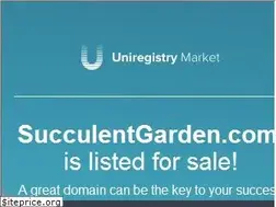 Sites similar to succulentgarden.com