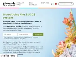 Sites similar to succulentsandsunshine.com