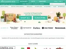 Sites similar to succulentsbox.com