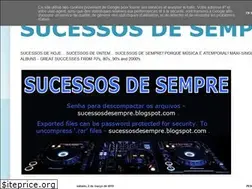 Sites similar to sucessosdesempre.blogspot.com