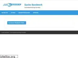 Sites similar to suche-handwerk.de