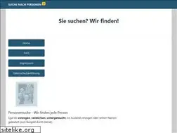 Sites similar to suche-nach-personen.de