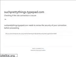Sites similar to suchprettythings.typepad.com