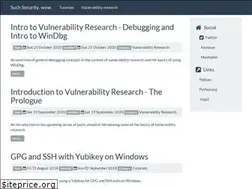 Sites similar to suchsecurity.com