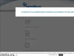 Sites similar to sucredito.es