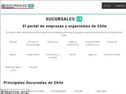 Sites similar to sucursales24.cl