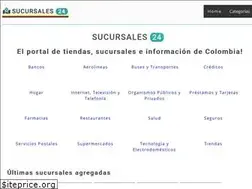 Sites similar to sucursales24.com.co