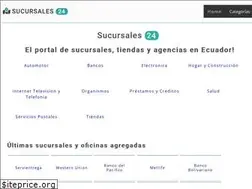Sites similar to sucursales24.com.ec