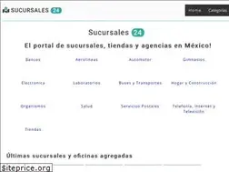 Sites similar to sucursales24.com.mx