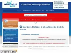 Sites similar to sud-loire-biologie.fr